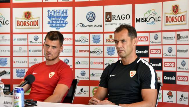 Sajtótájékoztató a DVTK - Mezőkövesd mérkőzés előtt
