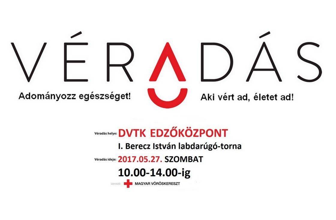 Véradás a DVTK Edzőközpontban